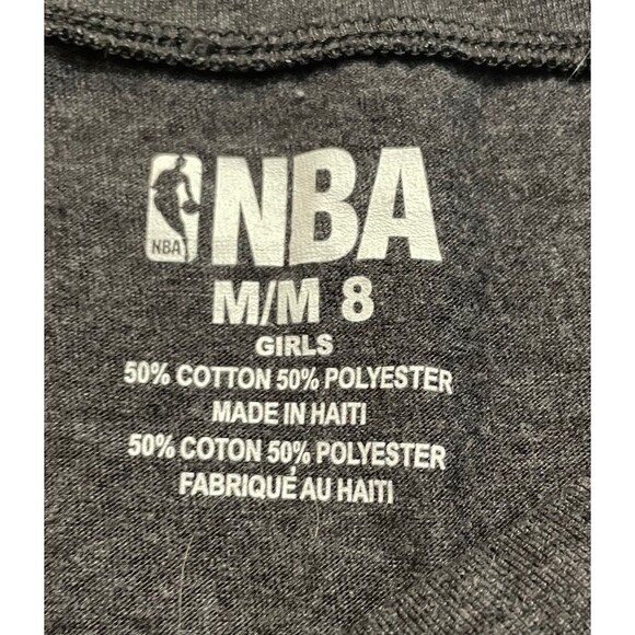 NBA San Antonio Spurs Basketball Girl Shirt, Size Youth Medium, Size 8 - Picture 4 of 4